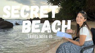 අපිත් එක්ක ලංකාවේ ලස්සනම Secret Beach එක බලන්න යමුද? |Secret Beach ️ | Mirissa |Downsouth vlog 2