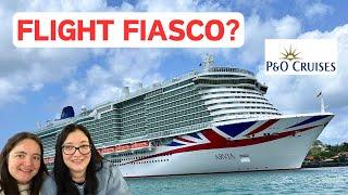 P&O Cruises Arvia - Day 1 - Maleth Aero Flight, Embarkation in Antigua and Dinner in The Beach House