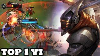 wild Rift master yi -top 1 master yi gameplay  rank challenger