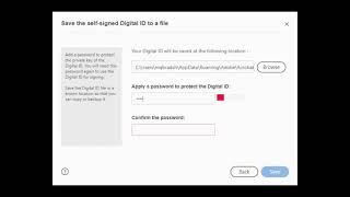 Creating a Digital Signature for PDF (Adobe PRO DC)
