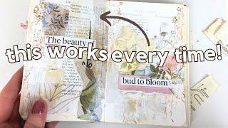 3 easy collage tips for art journaling 