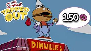 The Simpsons: Tapped Out - Dimwillie - Premium Character Walkthroughs