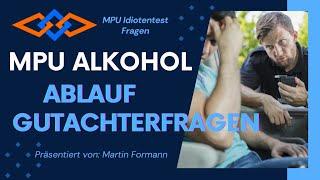 MPU wegen Alkohol: Ablauf und Fragen einer Alkohol MPU 