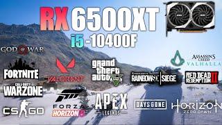 RX 6500XT + i5 10400F : Test in 14 Games - RX 6500XT Gaming