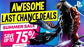 14 Great PSN Summer Sale 2024 LAST CHANCE Deals to Buy! Tons of PS4/PS5 Games CHEAPER!