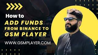 How to add Funds from Binance to Gsm Player - Auto Deposit - Urdu / Hindi Tutorial - Umair Abubakkar