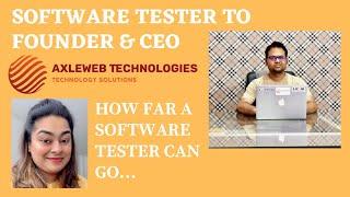 Founder & CEO of AXLEWEB TECHNOLOGY | Chatbot expert | Tester to CEO @AxleWeb Technologies