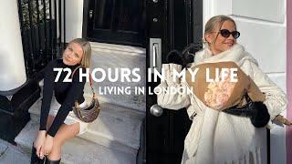 72 hours in my life in London | events, work & content days