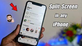 How to enable Split screen feature in any iPhone || Split screen in any iPhone