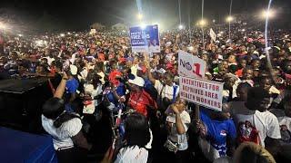 Fireworks as Bawumia,NPP Gurus shake Effiduase Asokore with crazy crowd