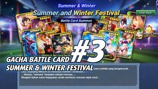 GACHA BATTLE CARD SUMMER & WINTER FESTIVAL #3 - KOF ALL STAR