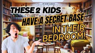 Designing a Bedroom with a Secret Base for 2 Kids!