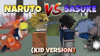 Naruto VS Sasuke | ROBLOX Ninja Tycoon Movie