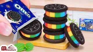 Perfect Mini OREO Chocolate Cake in Real Mini Kitchen | ASMR Miniature Cooking Food