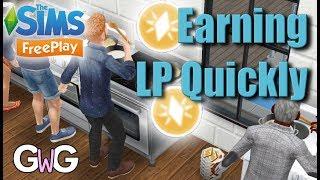 The Sims Freeplay- Earning LP Quickly