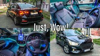 FULLY MODIFIED HYUNDAI VERNA | BORLA EXHAUST |INTERIOR | AUDIO SETUP |LIGHTS |ROADPULSE KOLKATA ️