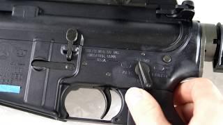 Legally transferable full auto Colt M4 Commando Enhanced 4-position