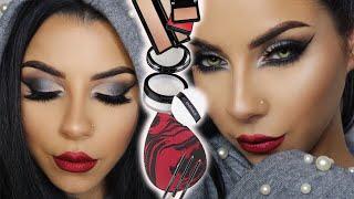 ONE BRAND MAKEUP TUTORIAL FT. JAPONESQUE NEW HOLIDAY COLLECTION | Tina Kosnik