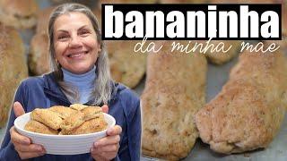 BANANINHA EMPANADA DA MINHA MÃE | MASSA QUE DERRETE NA BOCA | TNM Vegg