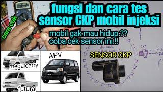 Fungsi dan cara tes sensor ckp mobil carry futura/apv dan mega carry