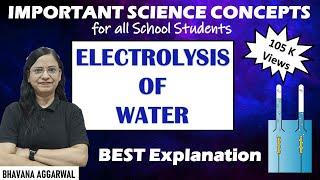 Electrolysis of Water | Chemical Effects of Current | Science | Electrochemistry | Class X Science