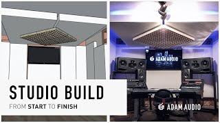 Studio Design from START to FINISH | ADAM Audio & Music City Acoustics