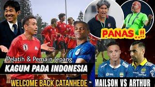 Panas..! Teco vs Hodak Welcome Back Catanhede Indonesia vs Jepang Berita Liga 1