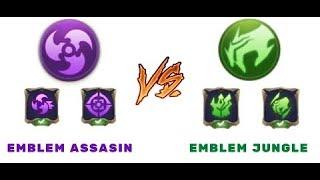 Assassin Emblem Vs Jungle Emblem