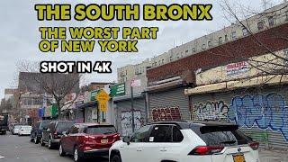 I Drove Through The South Bronx - The WORST Part Of New York City