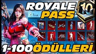 A10 ROYALE PASS ÖDÜLLERİ | A10 RP 1-100 ÖDÜLLERİ | A10 RP | 3.5 GÜNCELLEMESİ | PUBG MOBILE