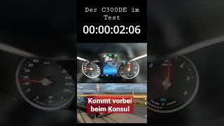 Mercedes Benz C300DE 0-100 km/h KraftFahrKonsul