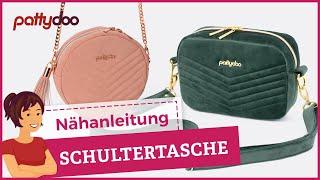 Taschen nähen - Anleitung für edle Handtaschen aus Kunstleder mit Reißverschluss