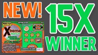 Brand NEW! Xtreme MATCH! BEAUTIFUL HOLIDAY Scratch Off Gameplay | New York Lottery