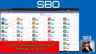 Installation ODOO Community sur DOCKER (Windows 10 - 20H2 - WSL2 - Ubuntu 20.04)