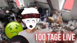 SO DRECKIG ist Stegis WOHNUNG nach 100 TAGEN STREAM 