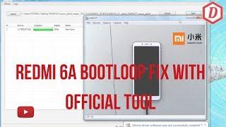 REDMI 6A BOOTLOOP Flashing Stock Rom Global Via Fastboot(bootloader Unlocked)