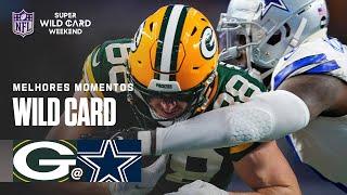 Green Bay PACKERS x Dallas COWBOYS - Melhores Momentos | Wildcard | NFL Brasil