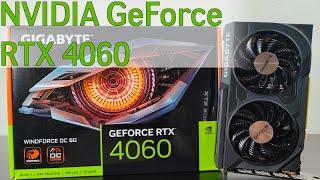 Nvidia GeForce RTX 4060 - Gigabyte Windforce OC - Review und Benchmark - Grafikkarten/GPU Test