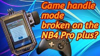 Flysky NB4 Pro plus Game handle mode issue.