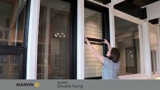 How to Use a Marvin Elevate Double Hung Window