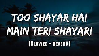 Too Shayar Hai Main Teri Shayari | Saajan | [Slowed + Reverb] | LoFi | Mood 90's