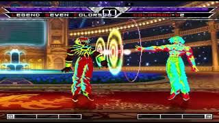 KOF MUGEN Legend Seven Colorsou VS Colorsou- v2