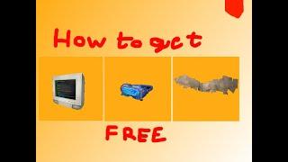 How to get classic PC hat, Motherboard Visor, and Book wings for Free!!!