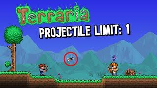 Terraria, but there can only be ONE Projectile...