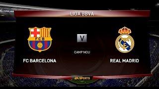 FIFA 15 PC Gameplay - Barcelona vs Real Madrid