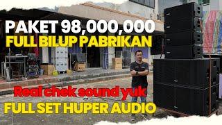 Huper Line Array LA110P & Sub X228 Terbaru 2023 