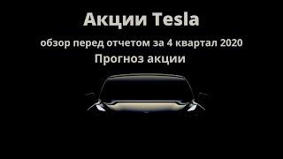 Акции Tesla /обзор акции Тесла перед отчетом за4 квартал 2020/прогноз акции тесла 2021/Tesla Q4 2020