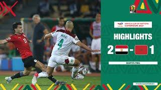 Egypt  Morocco Highlights - #TotalEnergiesAFCON2021 Quarter Finals