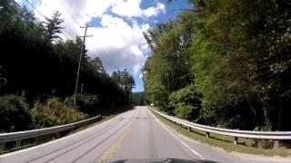 Cashiers and Highlands, NC - Road trip in HD: Beautiful small towns/villages Cashiers and Highlands