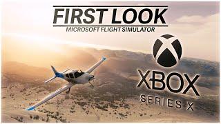[4K] Xbox Microsoft Flight Simulator - First Look (Xbox Series X)